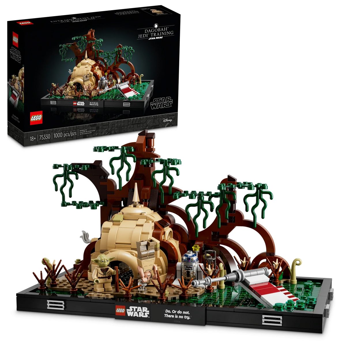 75330 Dagobah™ Jedi™ Training Diorama (Retired) (New Sealed) product image 1, provided for visual reference and product