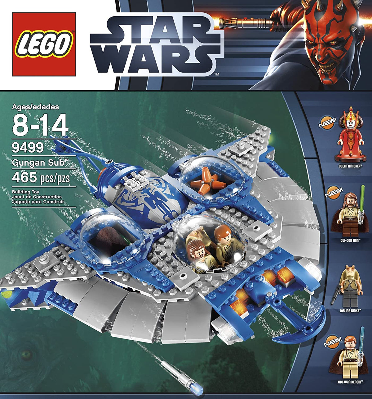 9499 Gungan Sub (Retired) (New Sealed) product image 1, provided for visual reference and product detail review