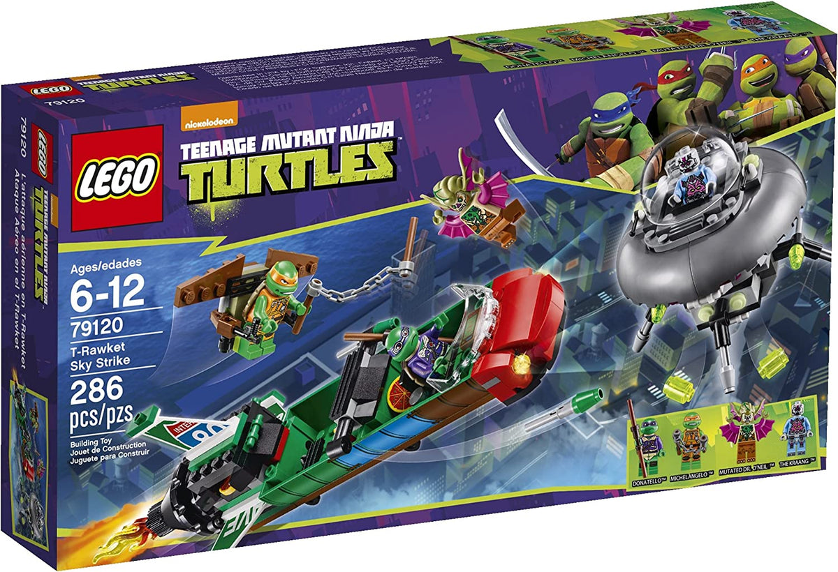 79120 Ninja Turtles Ninja Turtles T-Rawket Sky Strike (Retired) (Certified Complete) product image 1, provided for visual