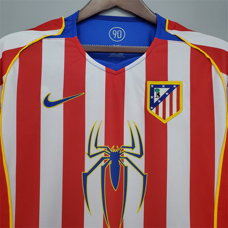 Atletico Madrid Jersey Home kit 2004/05 Retro Football Team product image 2