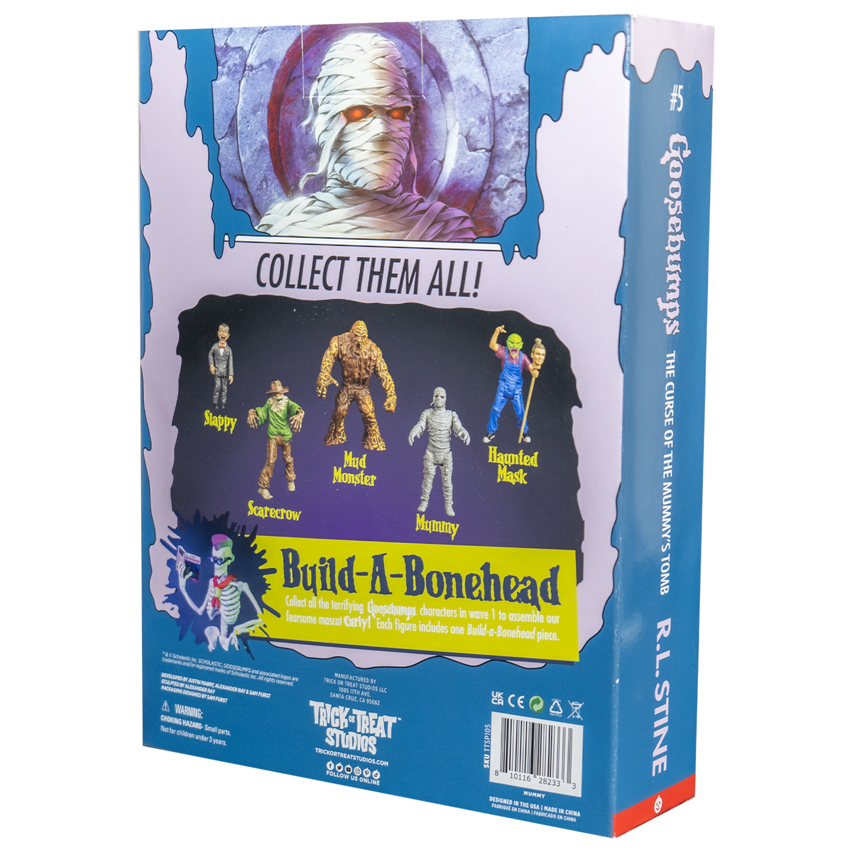 Mummy 5" (Trick or Treat, Goosebumps) *SEALED* product image 8, provided for visual reference and product detail review