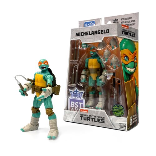 Michelangelo IDW Comic (Loyal Subjects BST, TMNT) product image 1, provided for visual reference and product detail review