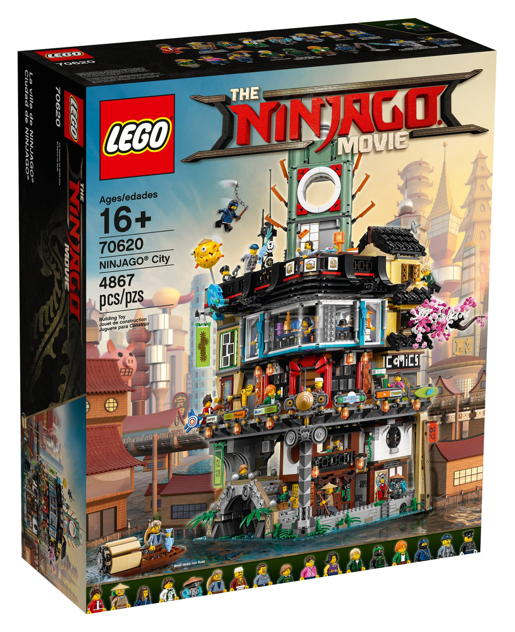 70620 NINJAGO City product image 1, provided for visual reference and product detail review
