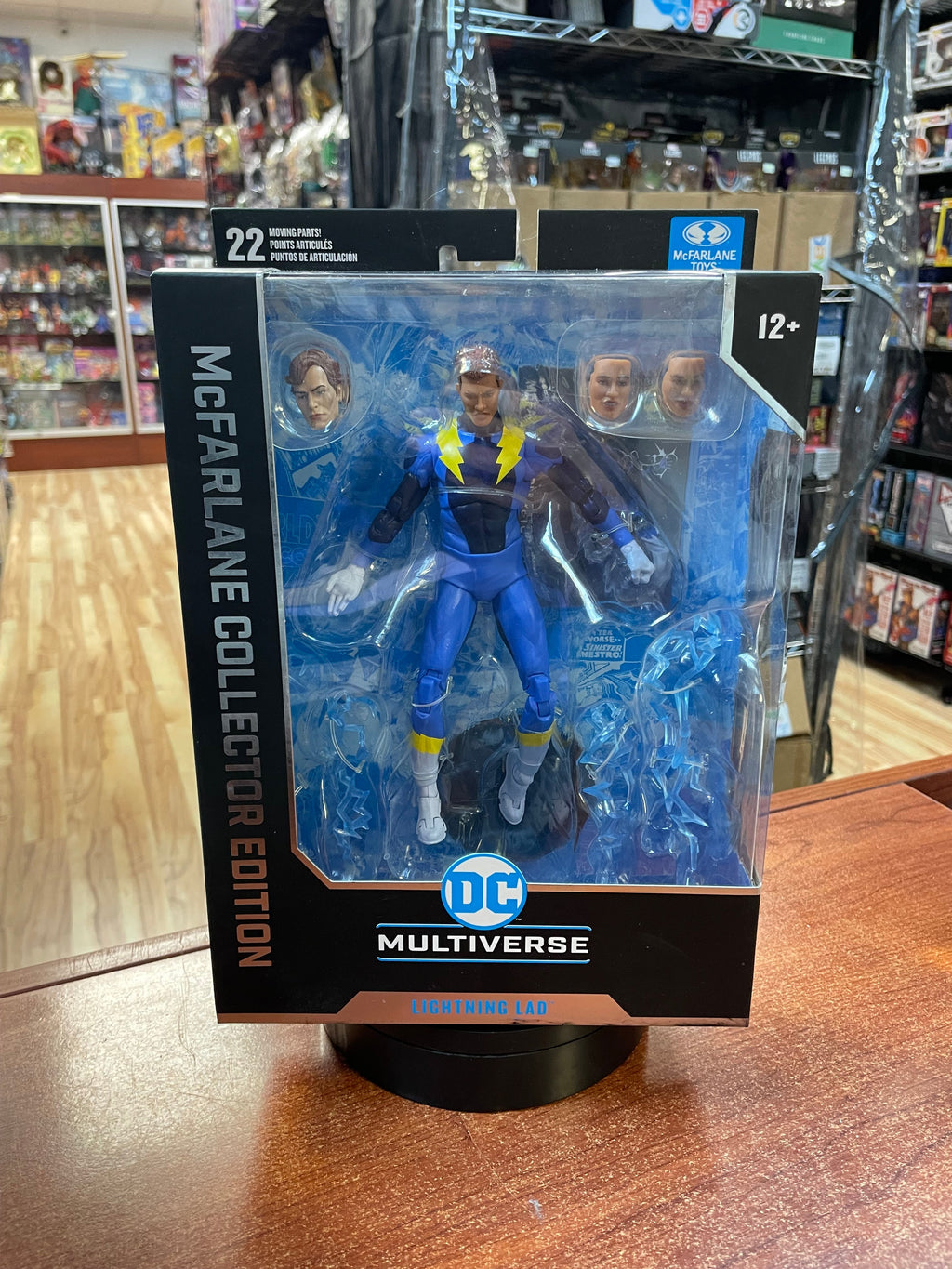 Lightning Lad -Collectors- (McFarlane, DC Multiverse) **SEALED** product image 1, provided for visual reference and product