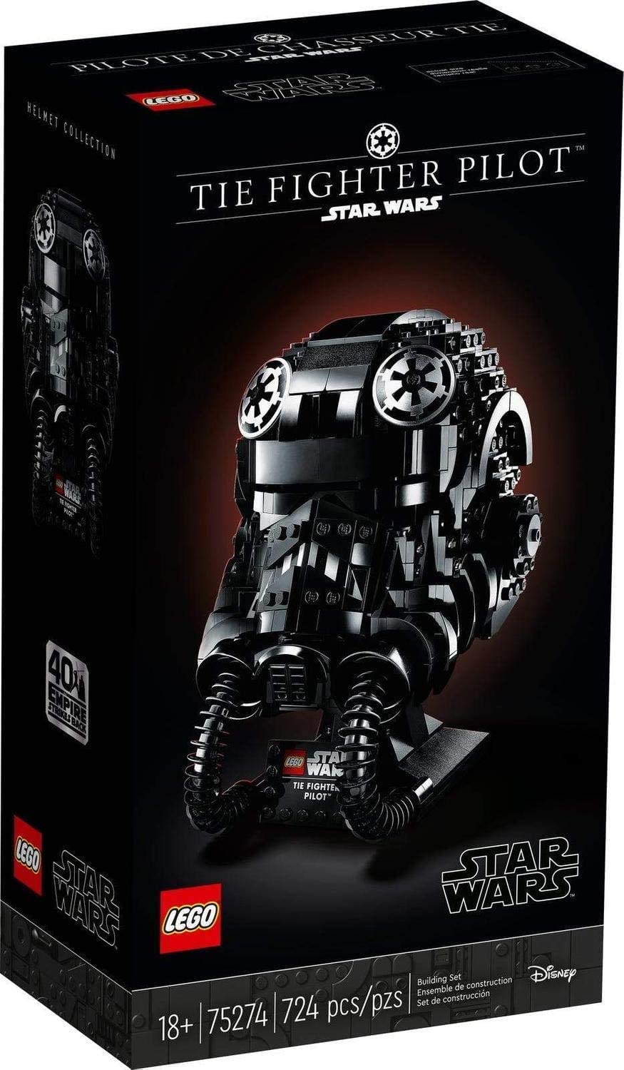 75274 LEGO Star Wars Tie Fighter Pilot (Retired) (New Sealed) product image 1, provided for visual reference and product