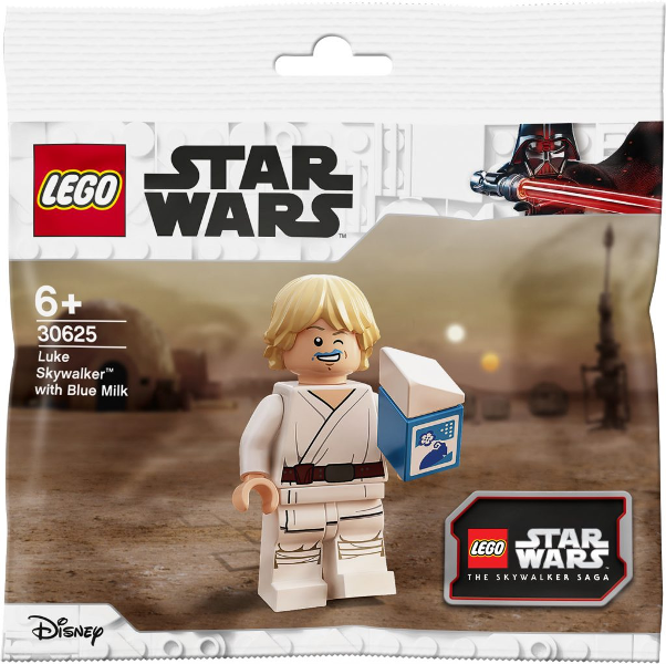30625 Luke Skywalker with Blue Milk (Polybag) (New Sealed) product image 1, provided for visual reference and product detail