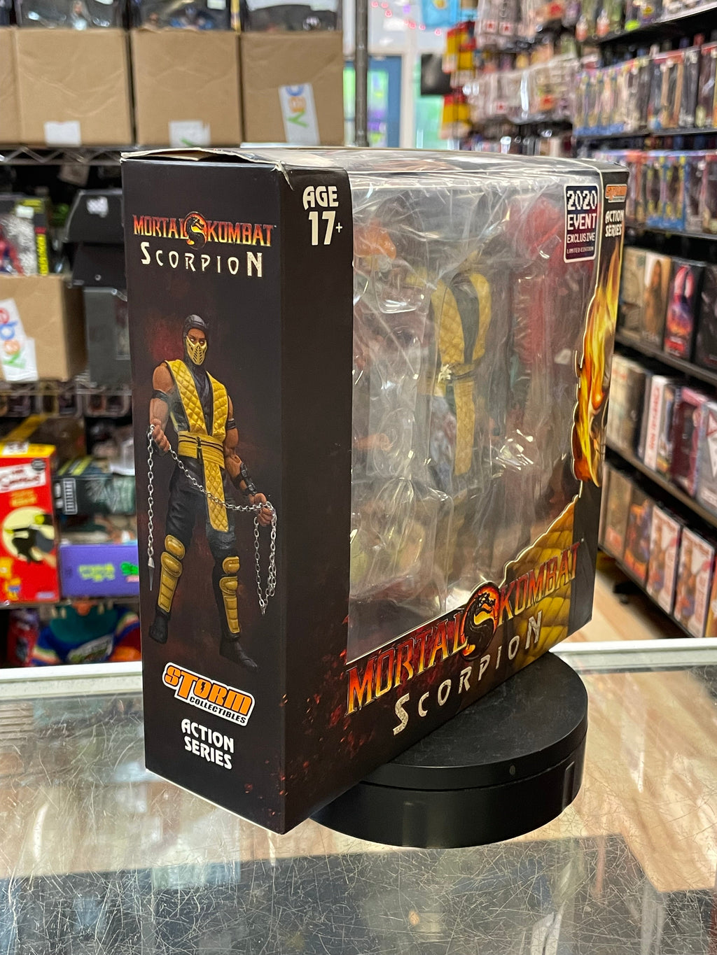 Scorpion 2020 Event Exclusive (Mortal Kombat, Storm Collectibles) INCOMPLETE product image 16, provided for visual reference