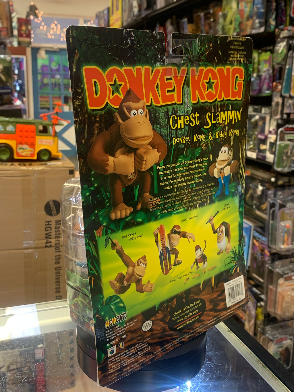 Chest Slammin’ Donkey kong & Kiddy Kong (Donkey Kong, Nintendo) product image 12, provided for visual reference and product