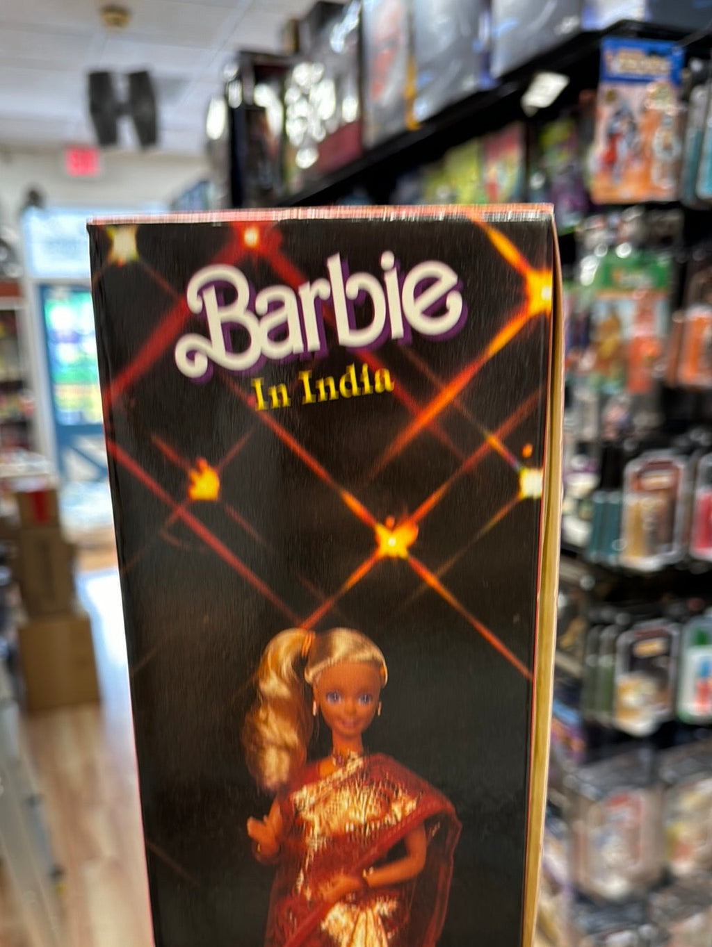 Gold Dress Barbie In India 9910 (Vintage Barbie, Leo Mattel) product image 6, provided for visual reference and product