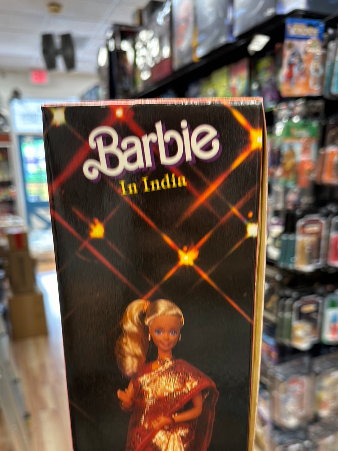 Gold Dress Barbie In India 9910 (Vintage Barbie, Leo Mattel) product image 6, provided for visual reference and product
