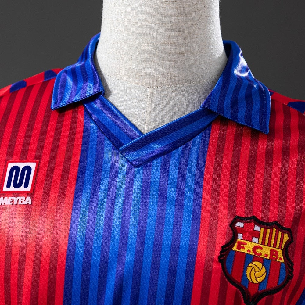 Barcelona Jersey 1989-92 Home Retro Kit Long Sleeves product image 6