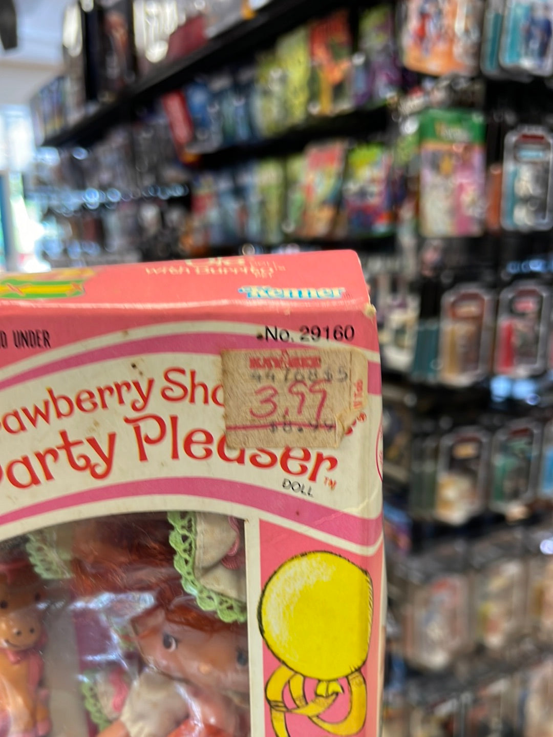 Cafe Ole with Burrito (Vintage Strawberry Shortcake Party Pleaser, Kenner) Sealed product image 3, provided for visual