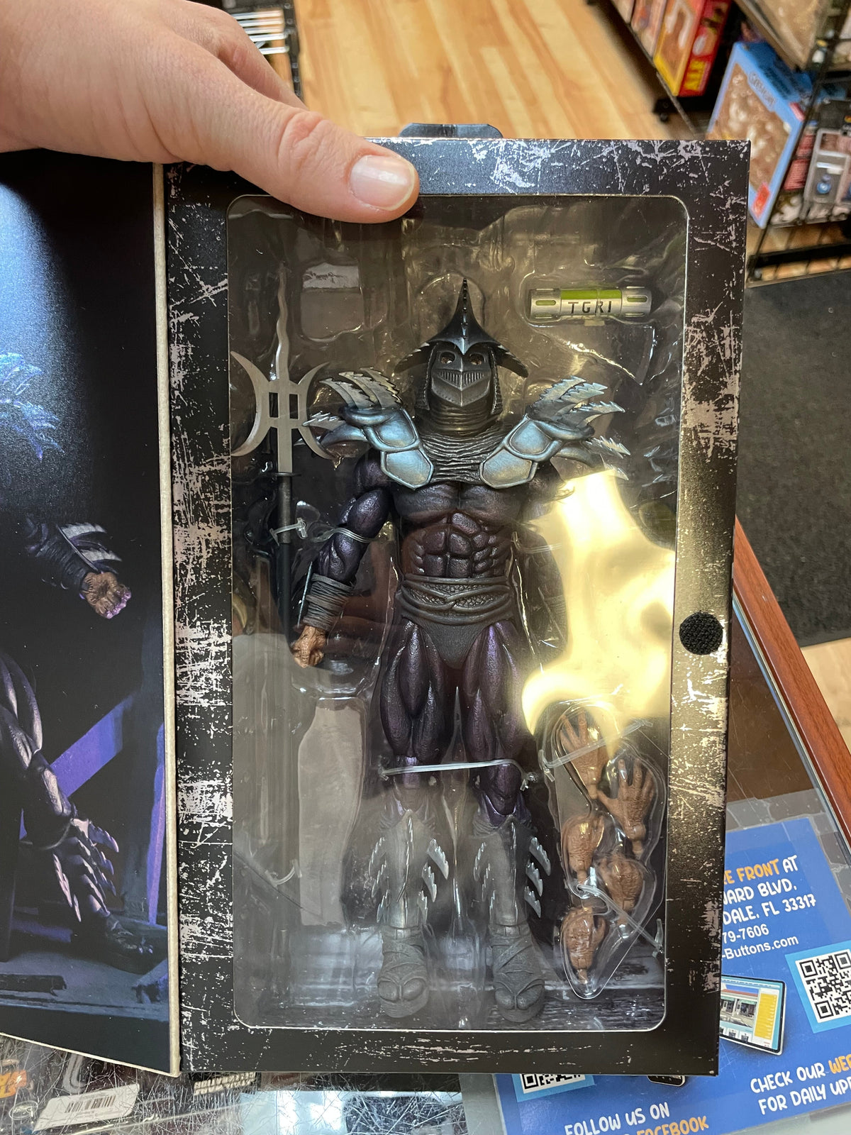 Shadow Master Super Shredder (Neca, TMNT) product image 2, provided for visual reference and product detail review