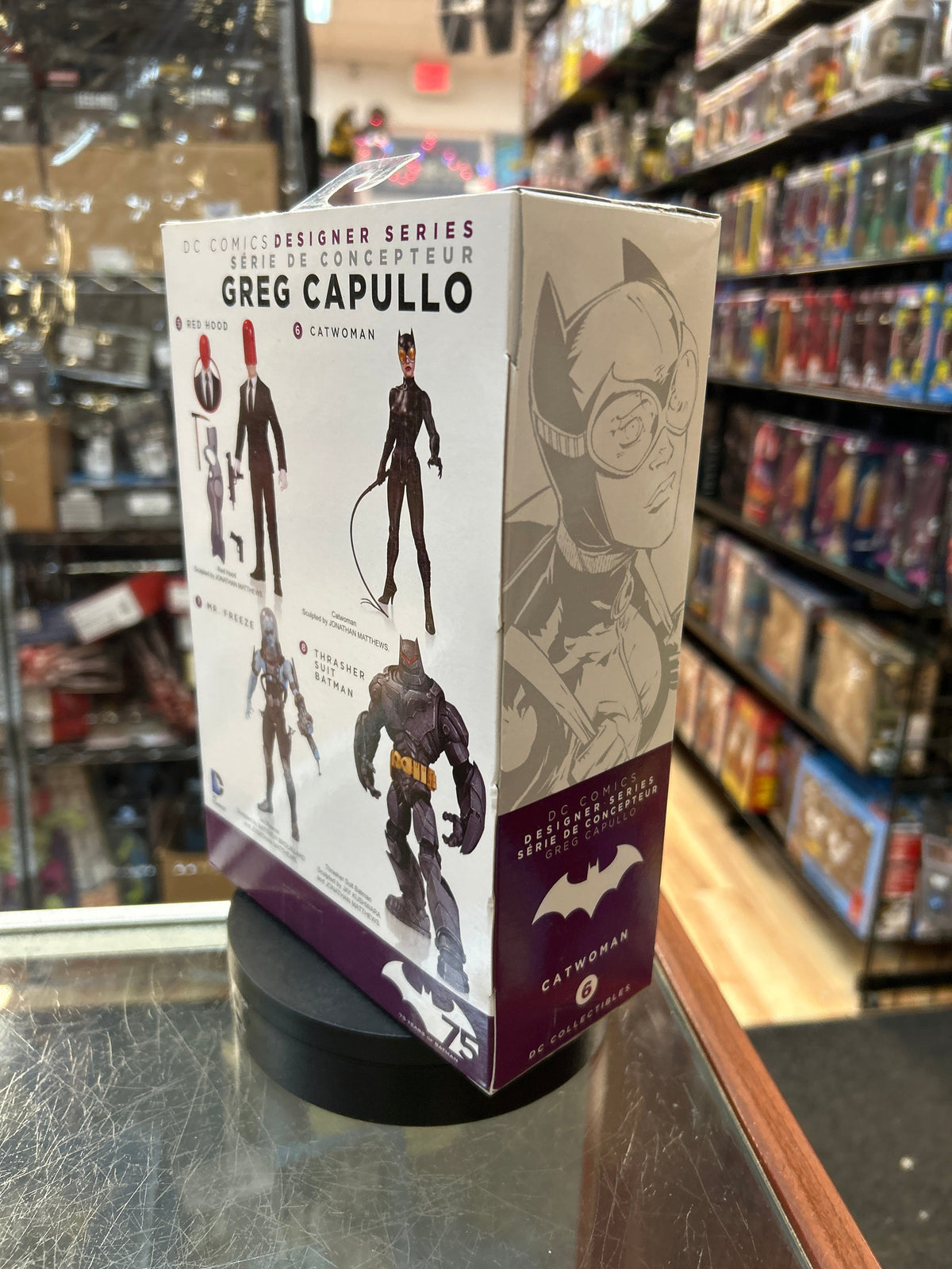 Catwoman -Greg Capullo- (DC Direct, Designer Series) **SEALED** product image 3, provided for visual reference and product