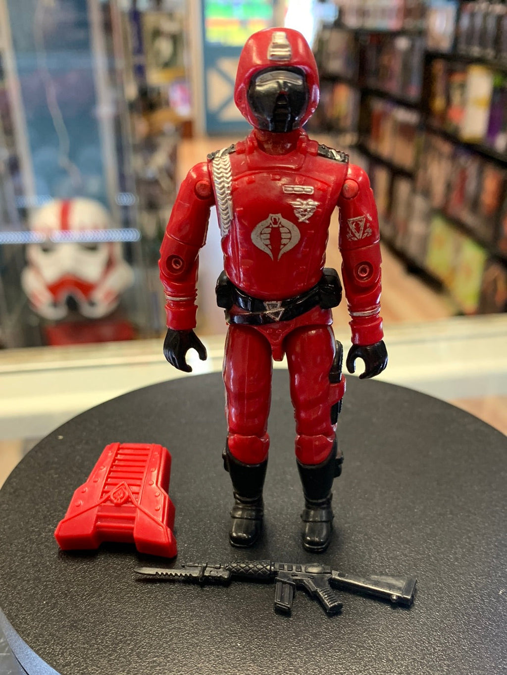Crimson Guard 8458 (Vintage GI Joe, Hasbro) Complete product image 1, provided for visual reference and product detail review