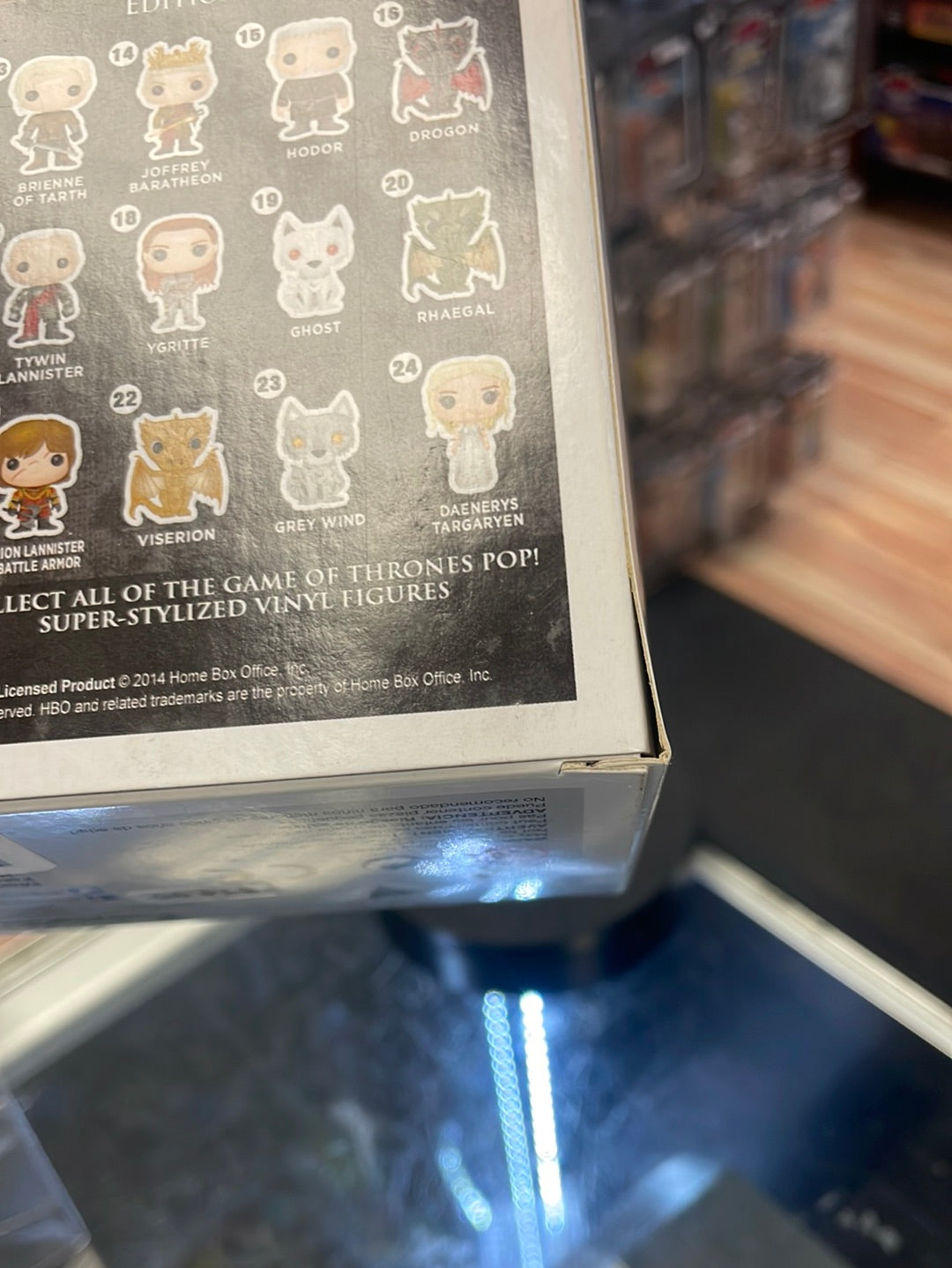 Flocked Ghost 19 Exclusive (Funko Pop! Game of Thrones) product image 16, provided for visual reference and product detail