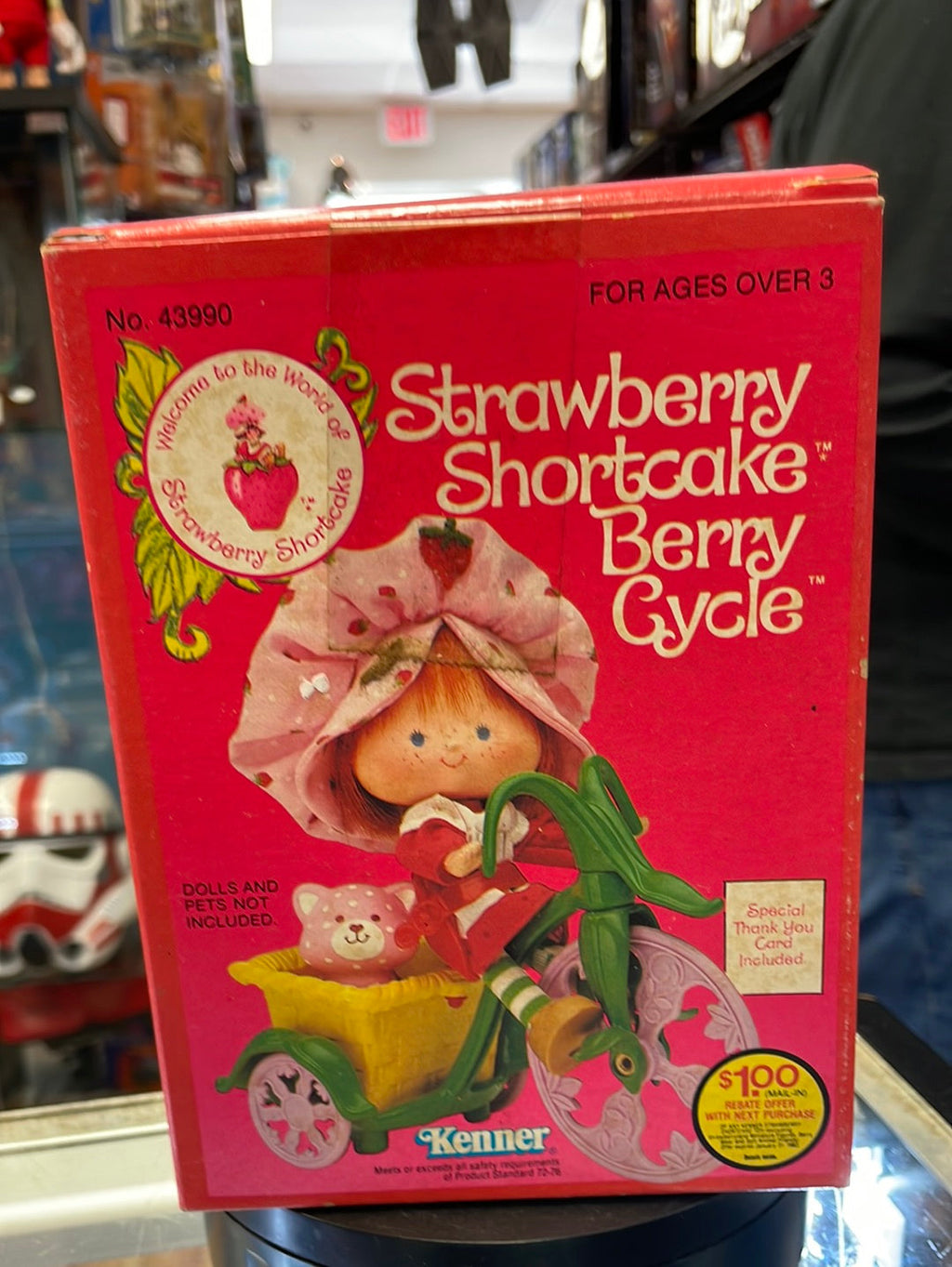 Berry Cycle (Vintage Strawberry Shortcake, Kenner) Sealed product image 6, provided for visual reference and product detail