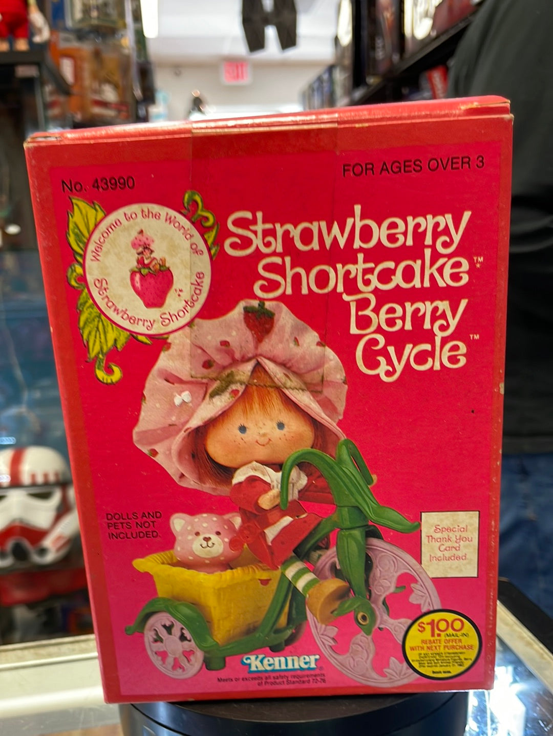 Berry Cycle (Vintage Strawberry Shortcake, Kenner) Sealed product image 6, provided for visual reference and product detail