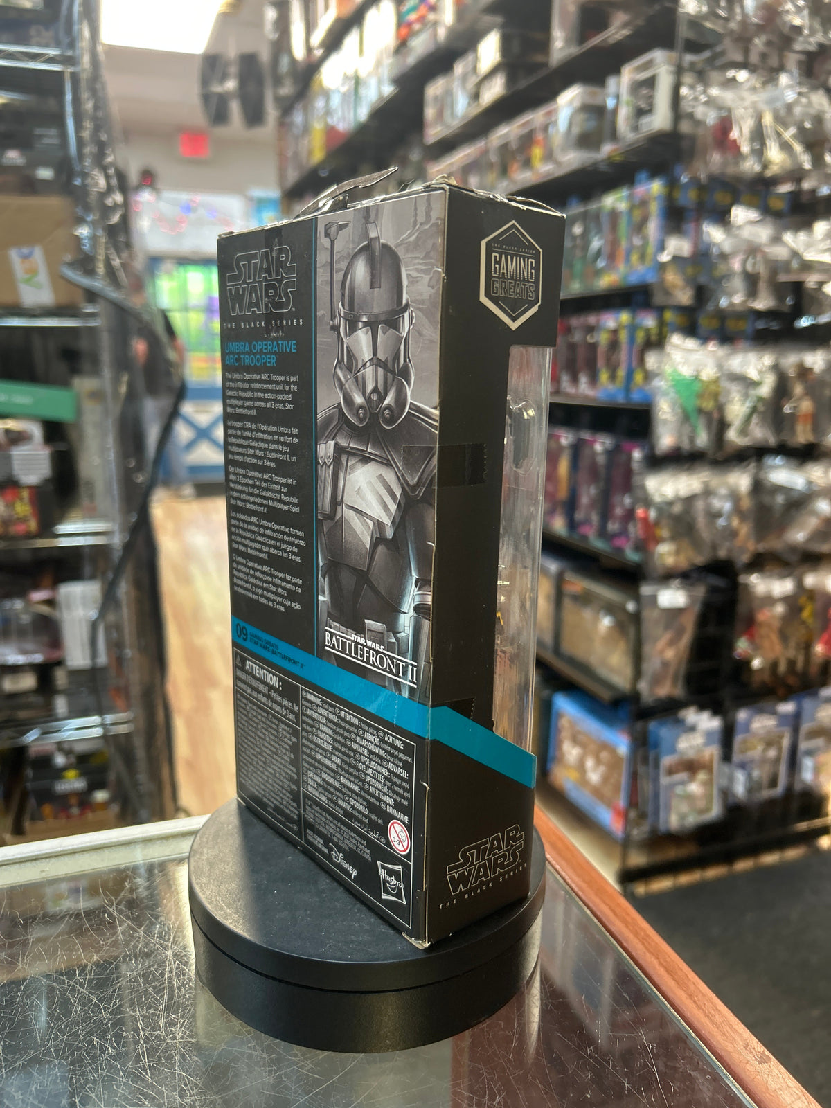 Umbra Operative ARC Trooper (Star Wars Black Series, Hasbro) **SEALED** product image 3, provided for visual reference and