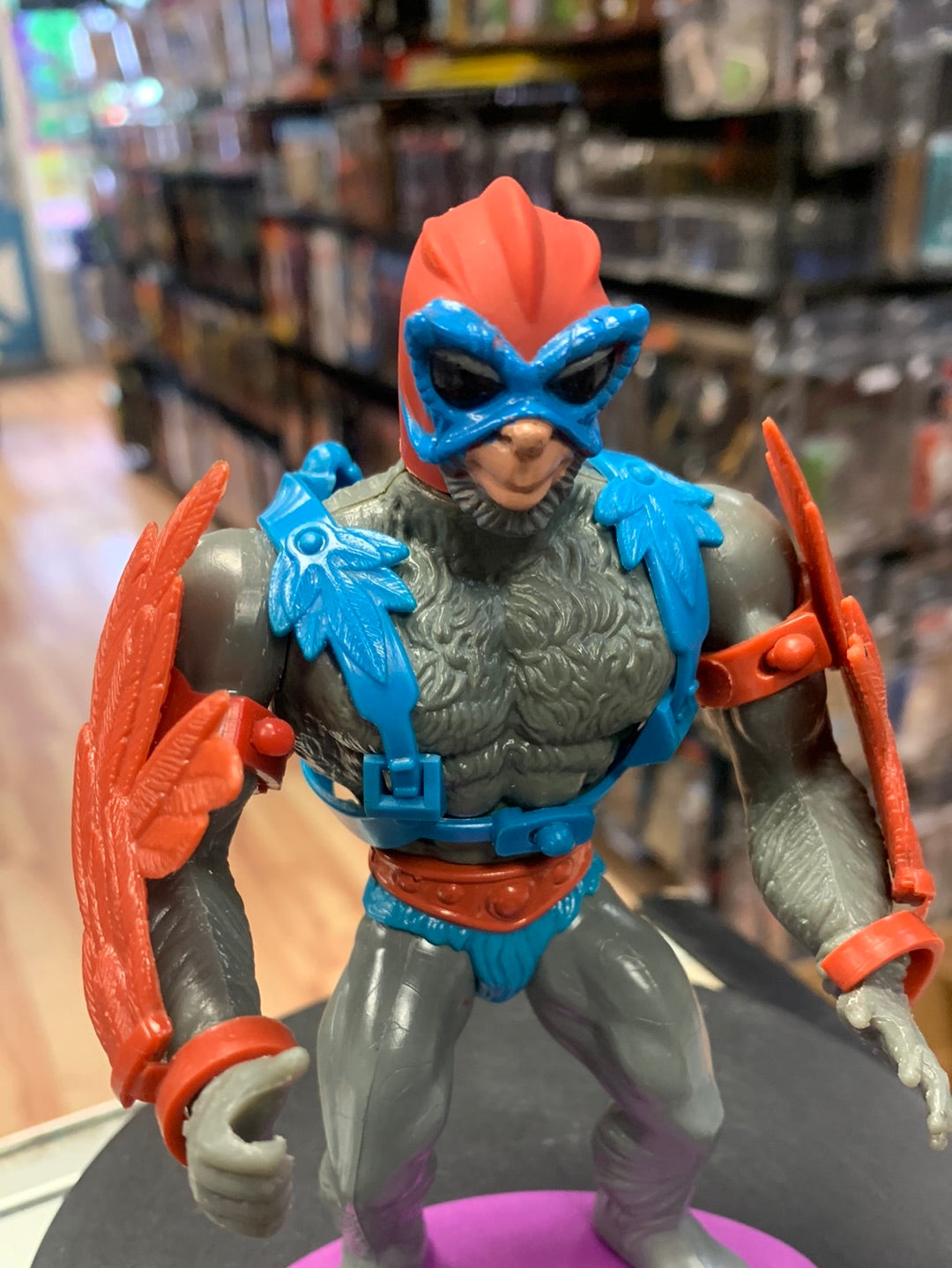 Stratus 7152 (Vintage MOTU Masters of The Universe, Mattel) Complete product image 2, provided for visual reference and