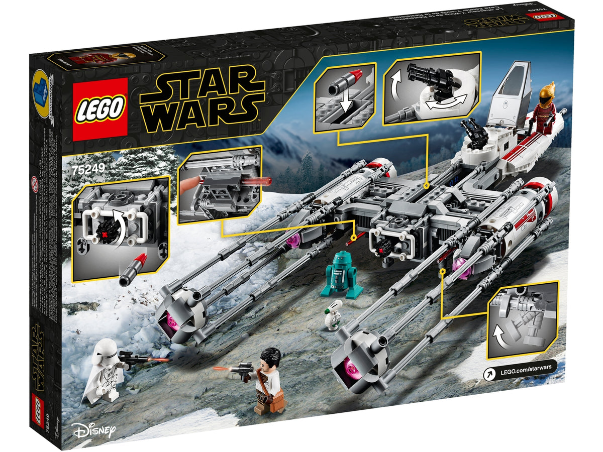 75249 Resistance Y-Wing Starfighter product image 2, provided for visual reference and product detail review