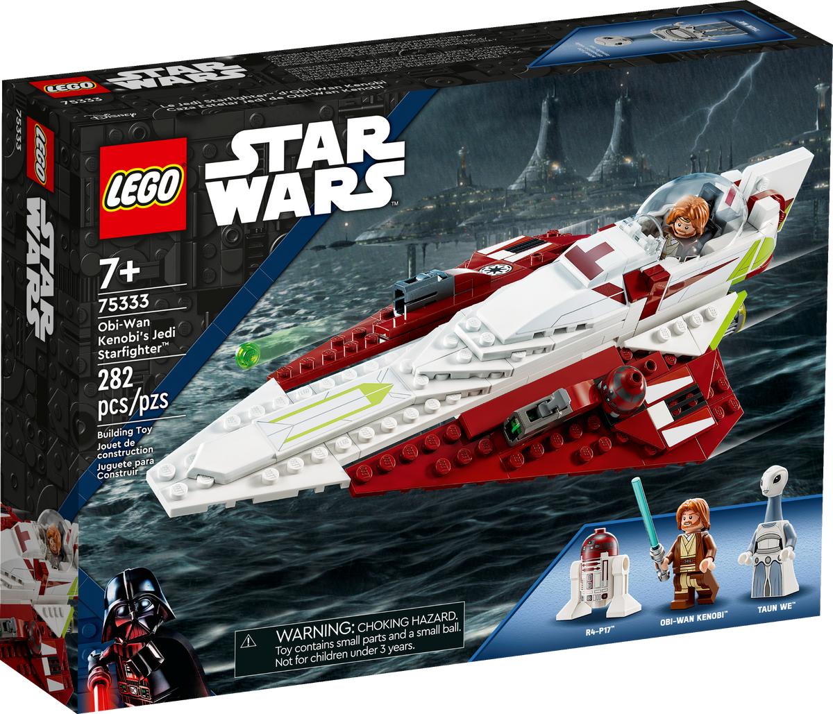 75333 Obi-Wan Kenobi's Jedi Starfighter™ product image 1, provided for visual reference and product detail review