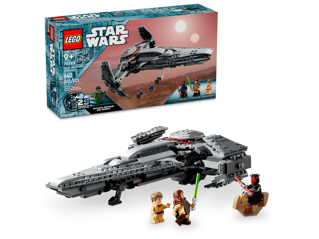 75383 Darth Maul's Sith Infiltrator product image 1, provided for visual reference and product detail review