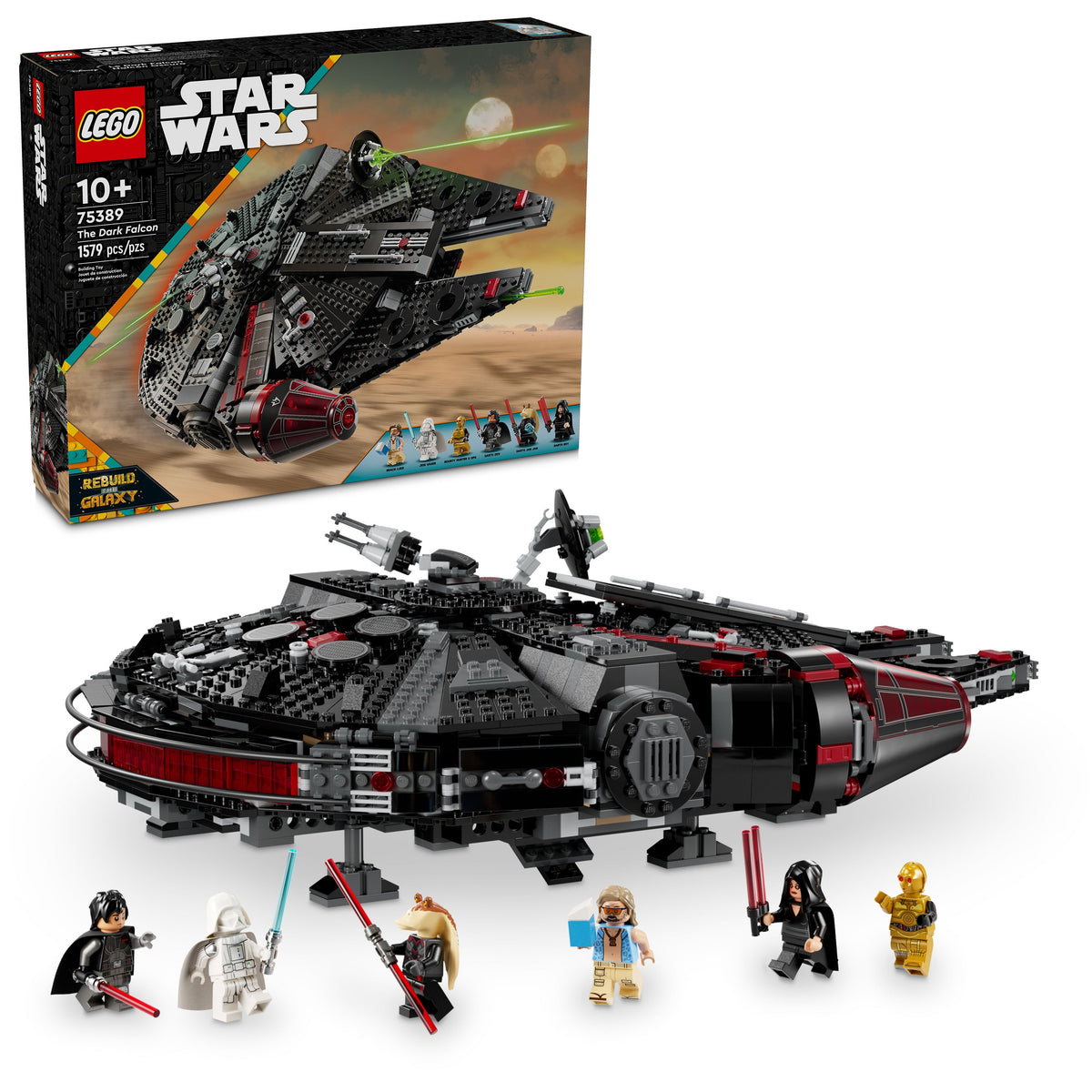 75389 The Dark Falcon product image 1, provided for visual reference and product detail review