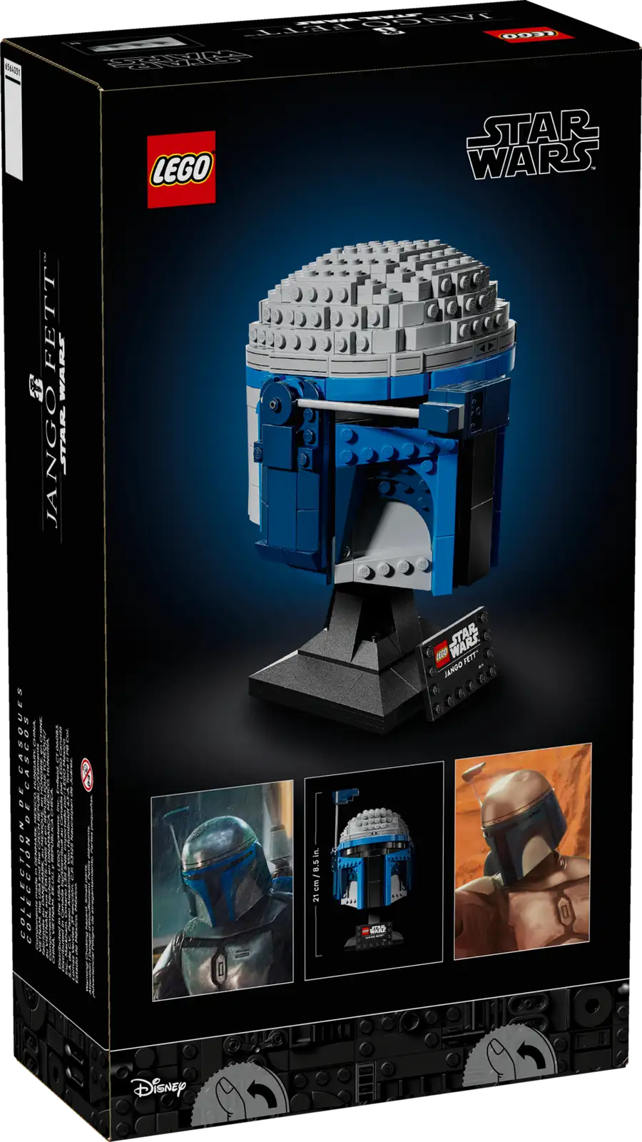 75408 Jango Fett™ Helmet product image 3, provided for visual reference and product detail review