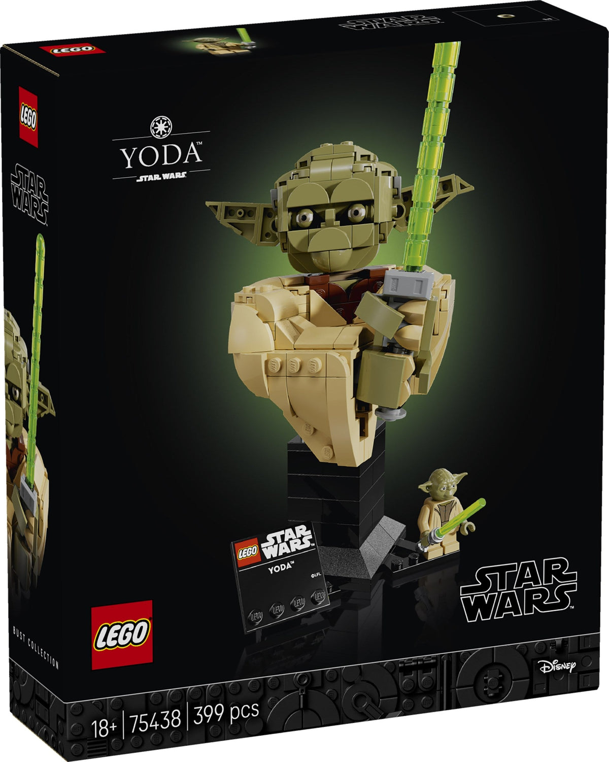 75438 Yoda™ Bust product image 1, provided for visual reference and product detail review