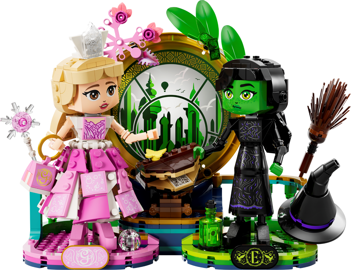 75682 Wicked Elphaba & Glinda Figures product image 3, provided for visual reference and product detail review