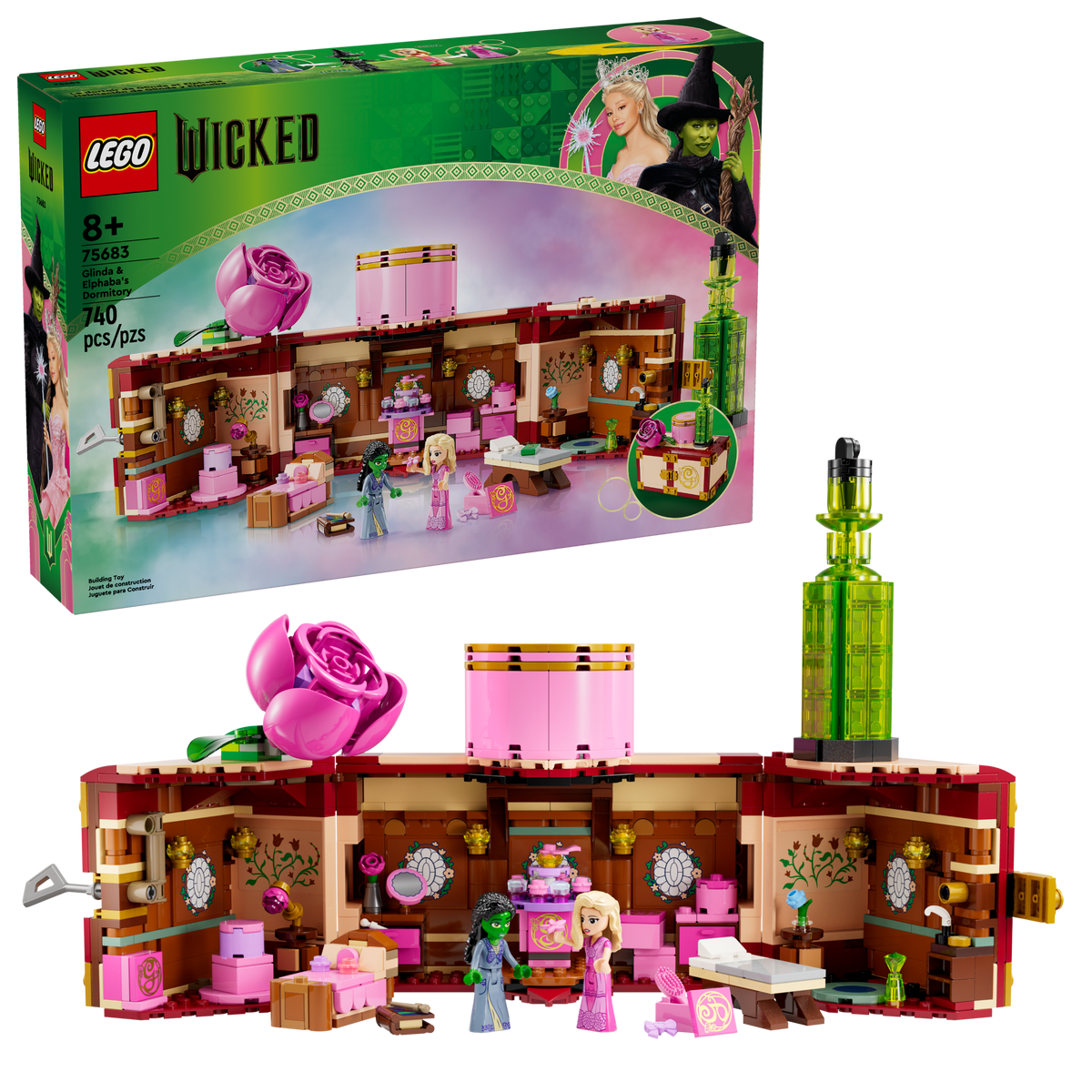75683 Wicked Glinda & Elphaba’s Dormitory product image 1, provided for visual reference and product detail review
