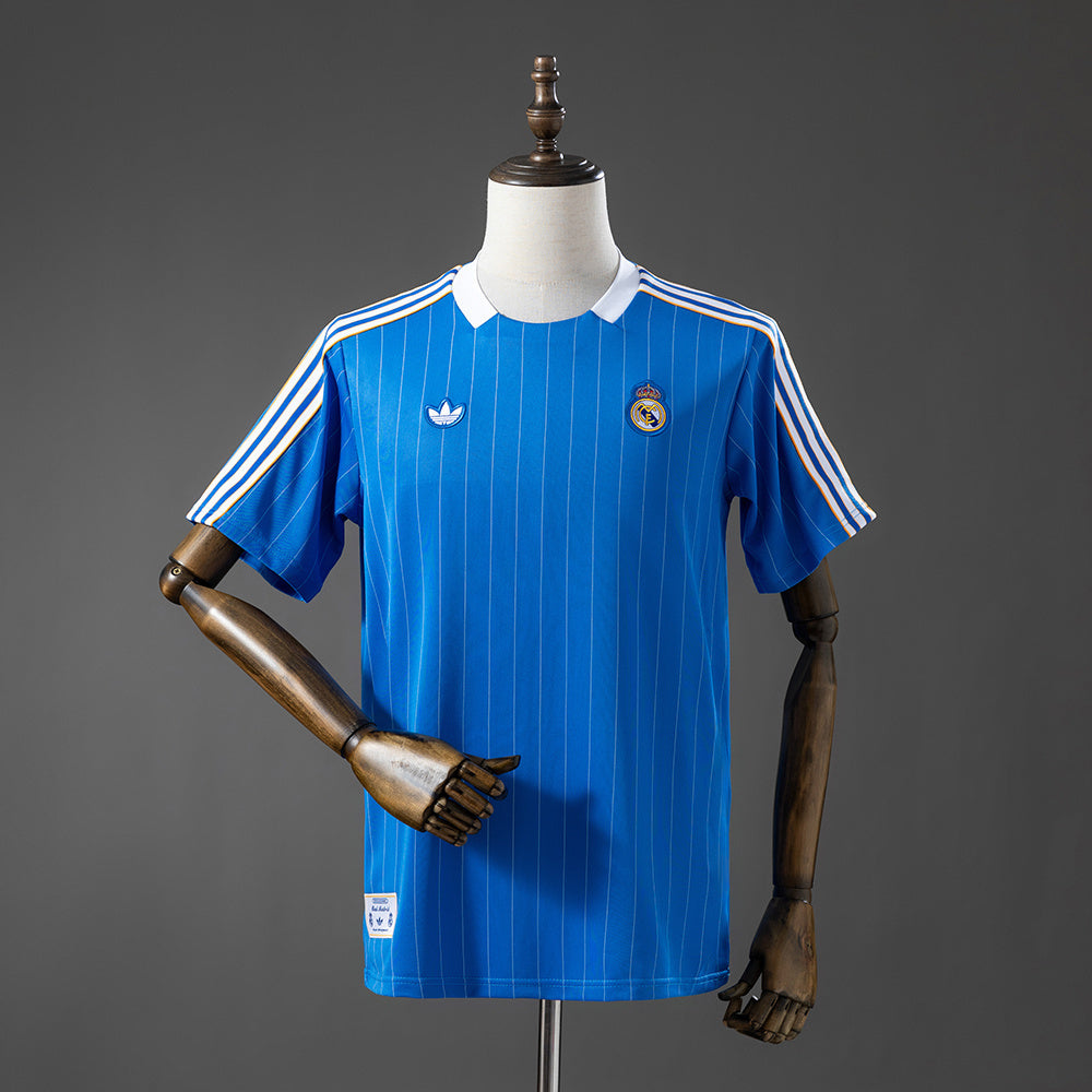 Real Madrid Terrace Icons T-Shirt Blue 2026-2027 Football product image 1