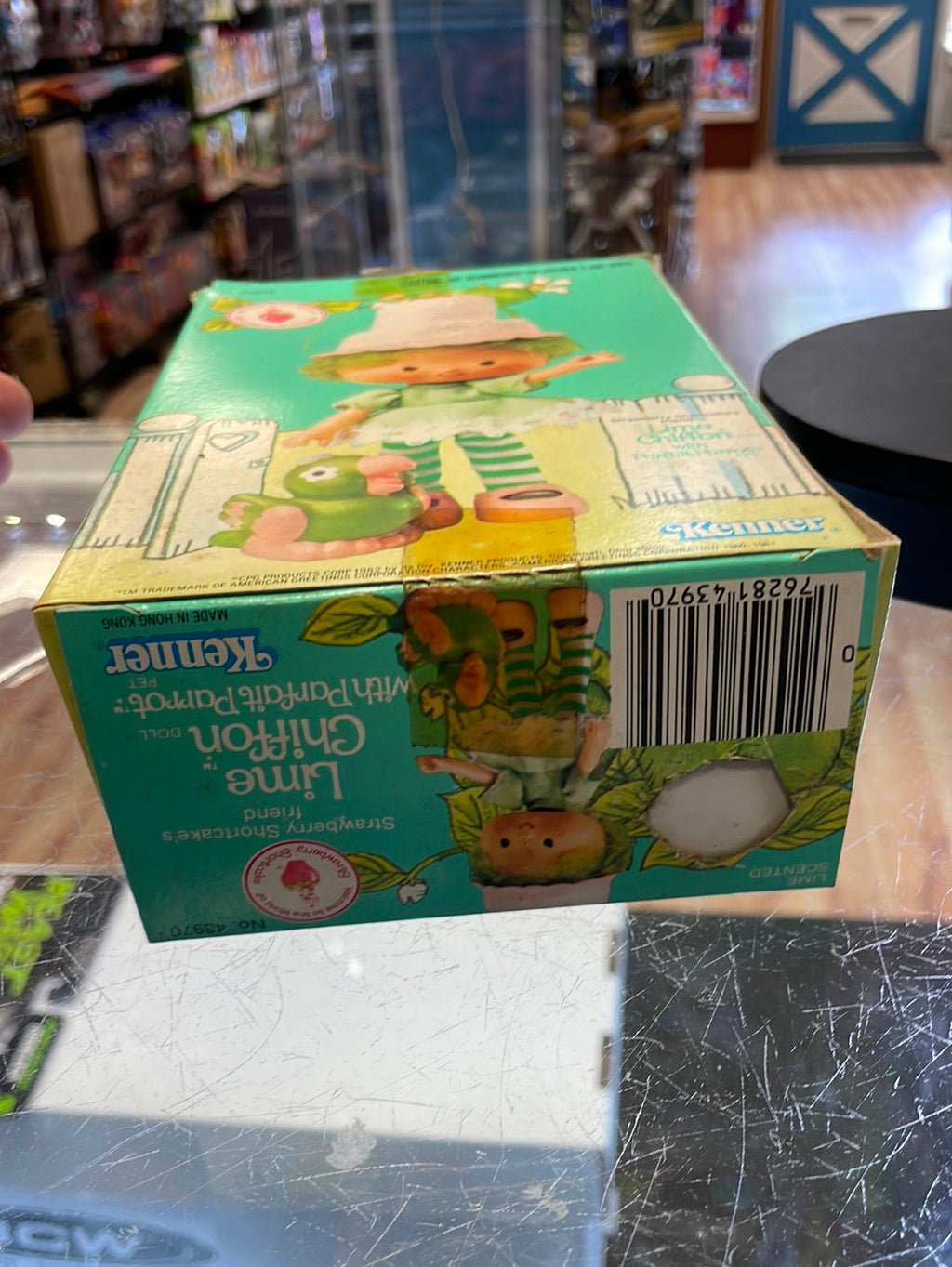 Limon Chiffon with Parfait Parrot (Vintage Strawberry Shortcake, Kenner) Open Box product image 12, provided for visual