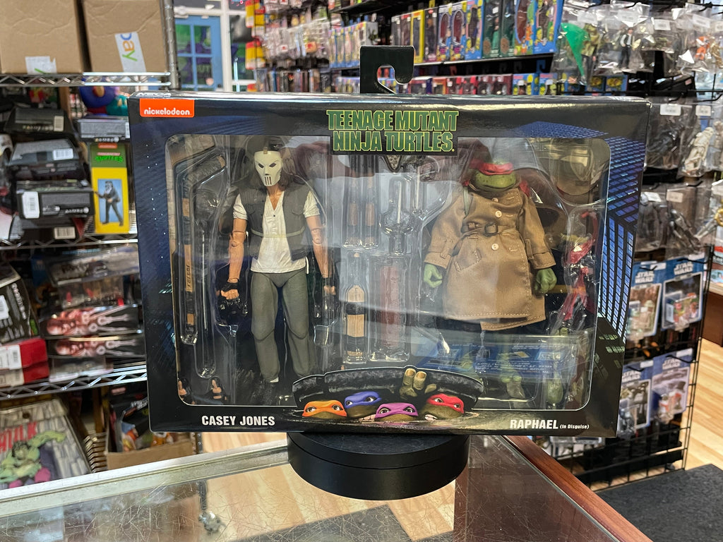 Casey Jones & Raphael (Neca, TMNT) **SEALED** product image 1, provided for visual reference and product detail review