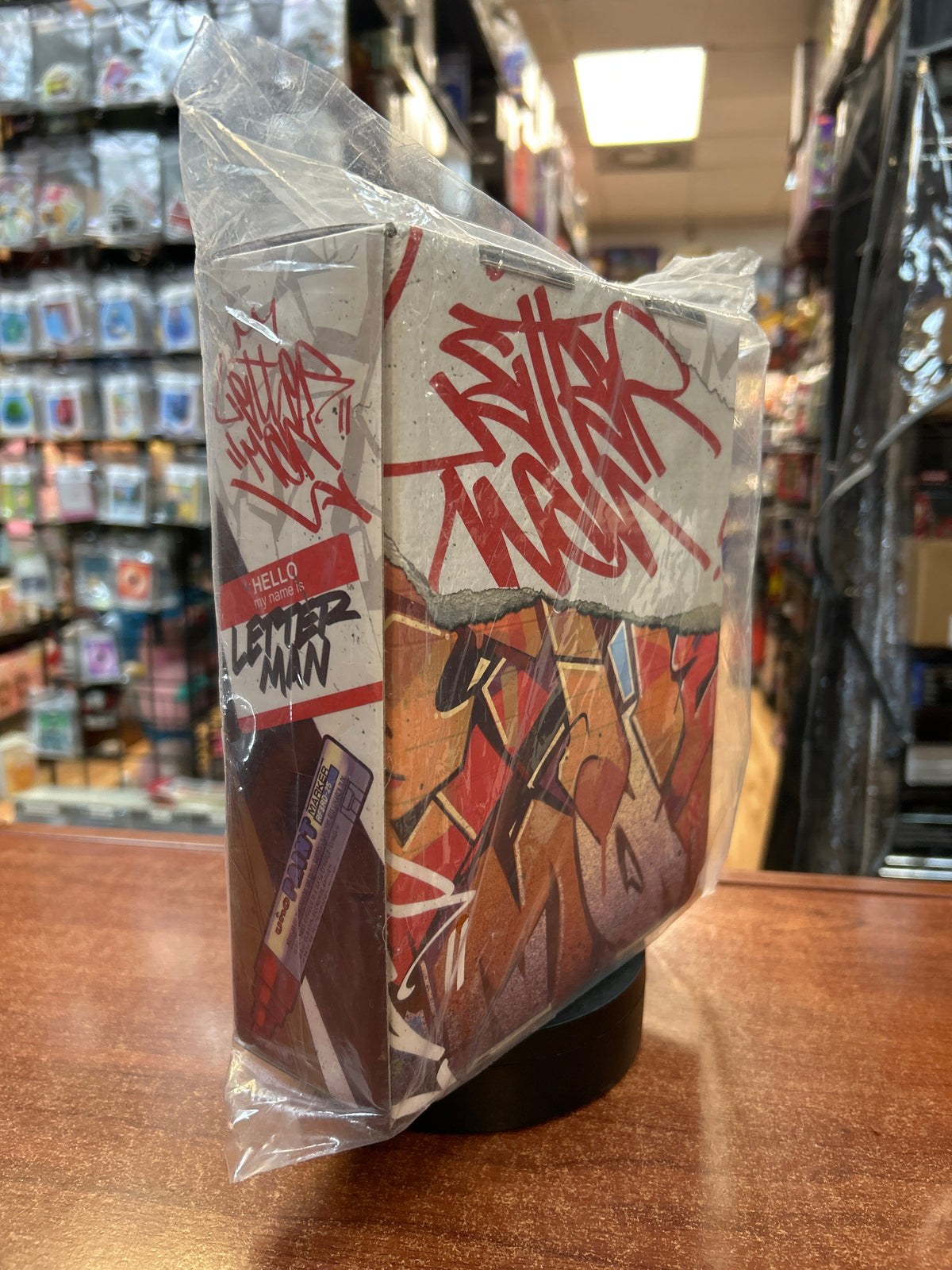 Letterman Hoodz (Mezco, Rumble Society) **SEALED** product image 5, provided for visual reference and product detail review