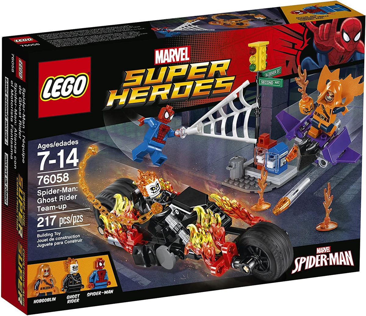 76058 Marvel Super Heroes Spider-Man: Ghost Rider Team-up (Retired) (Certified Complete) product image 1, provided for