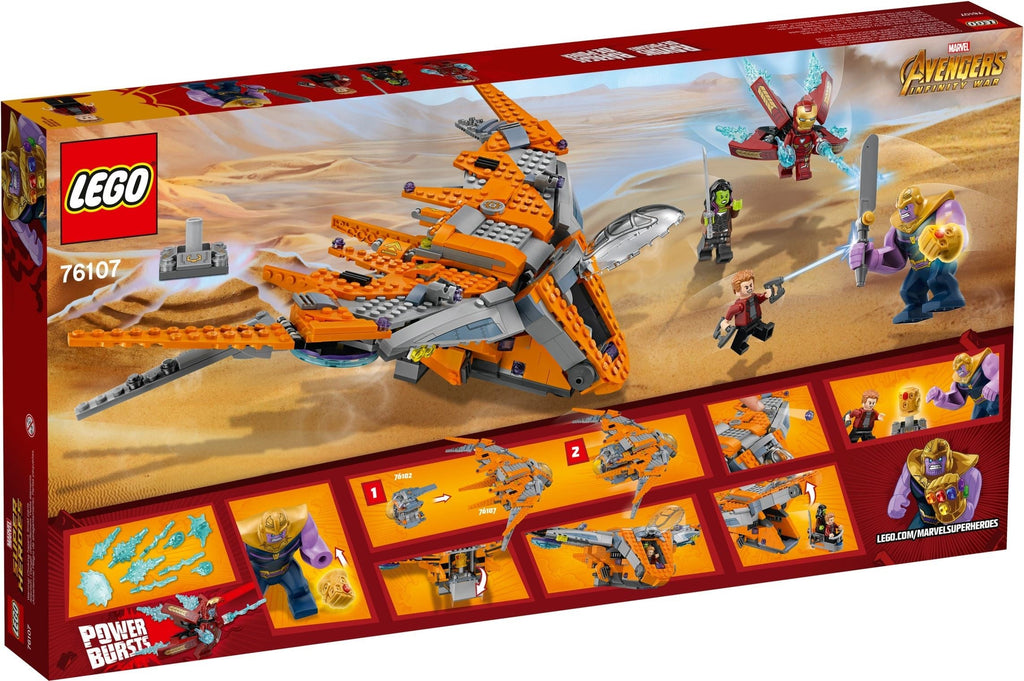 76107 Thanos: Ultimate Showdown product image 3, provided for visual reference and product detail review