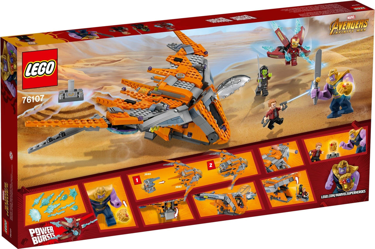 76107 Thanos: Ultimate Showdown product image 3, provided for visual reference and product detail review