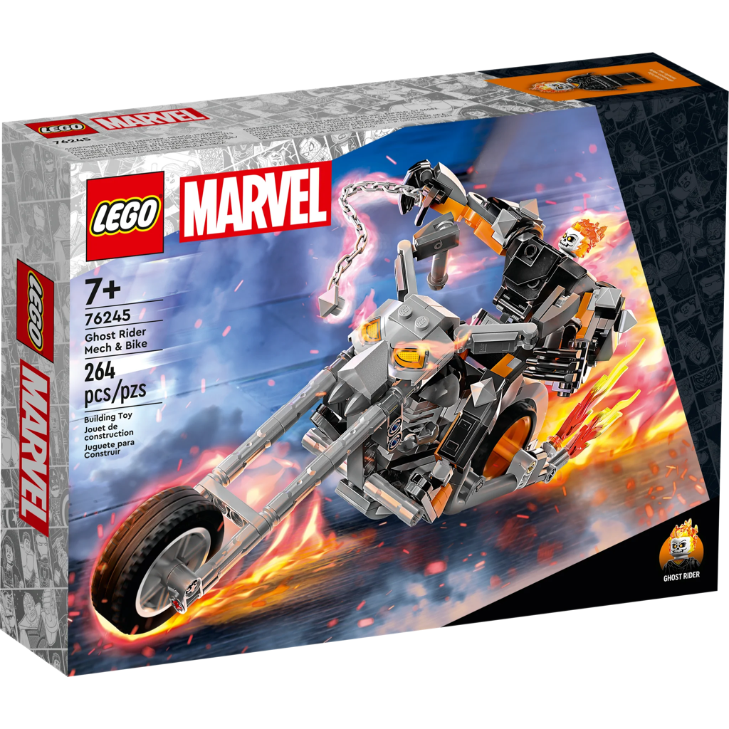 76245 Ghost Rider Mech & Bike product image 1, provided for visual reference and product detail review