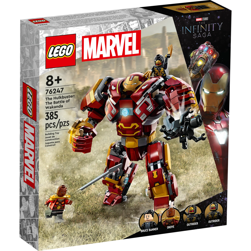 76247 The Hulkbuster: The Battle of Wakanda (Retired) (New Sealed) product image 2, provided for visual reference and