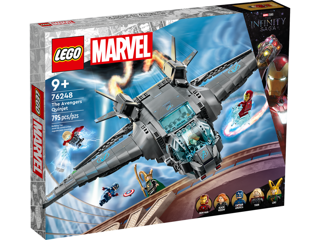 76248 The Avenger's Quinjet product image 1, provided for visual reference and product detail review