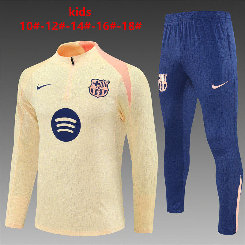 Kids Barcelona Training Tracksuits 25/26 Football Kit product image 1