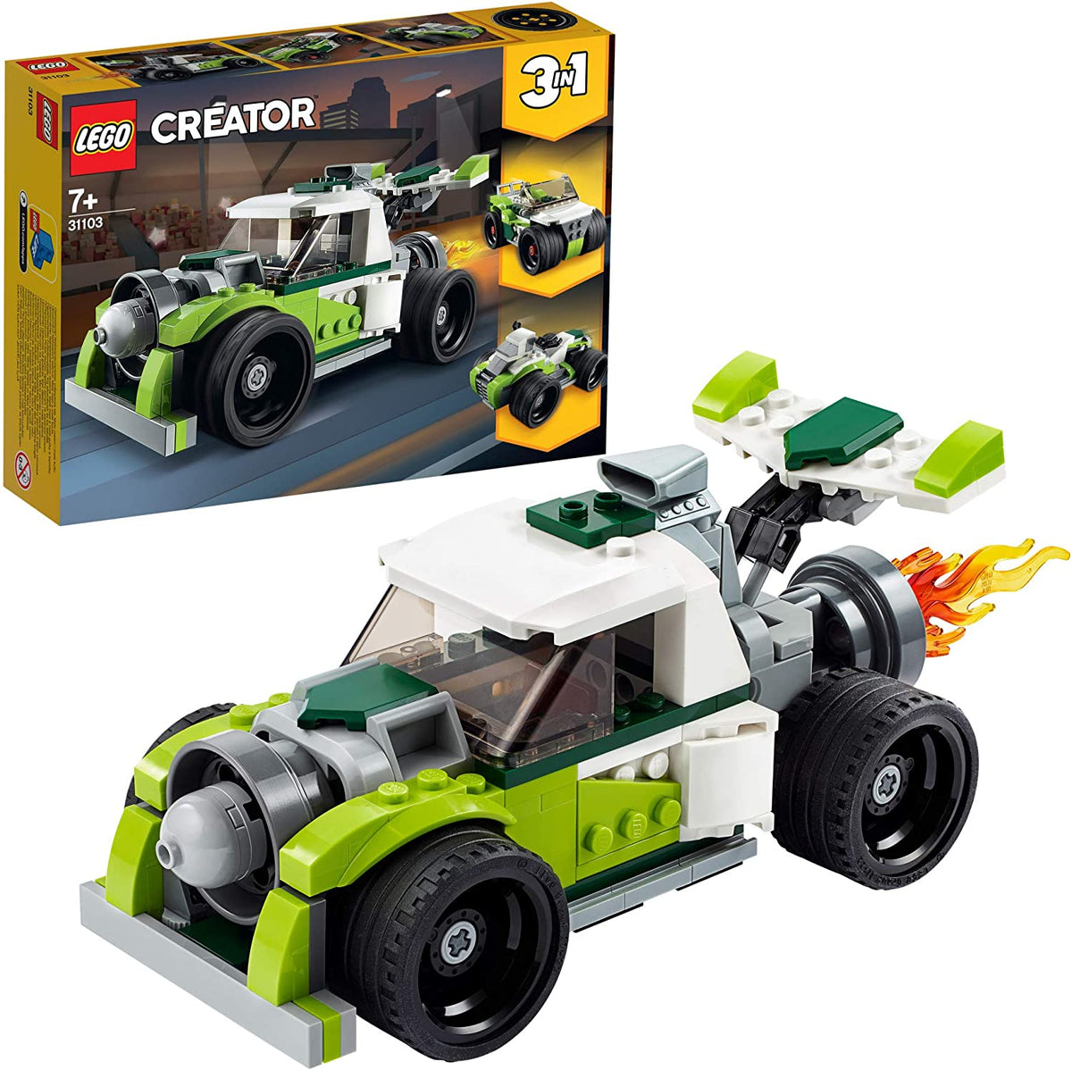 31103 Rocket Truck (Retired) (New Sealed) product image 1, provided for visual reference and product detail review