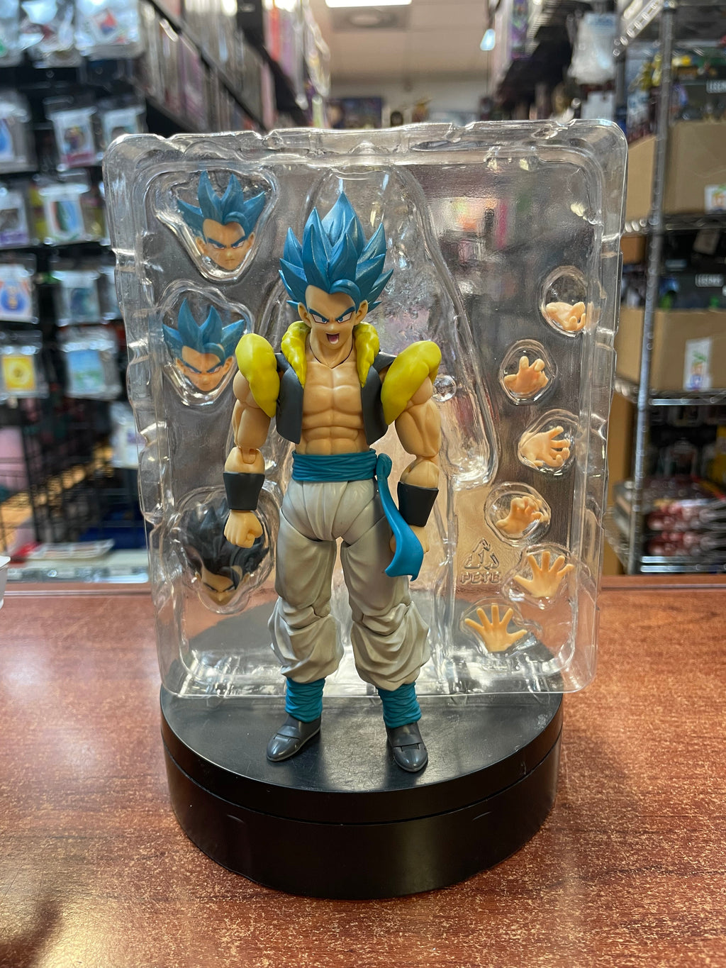 Super Saiyan God Gegeta (Dragon Ball, Bandai SH Figuarts) *COMPLETE* product image 1, provided for visual reference and