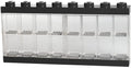 40660003 LEGO Minifigure Display Case 16 Black product image 1, provided for visual reference and product detail review