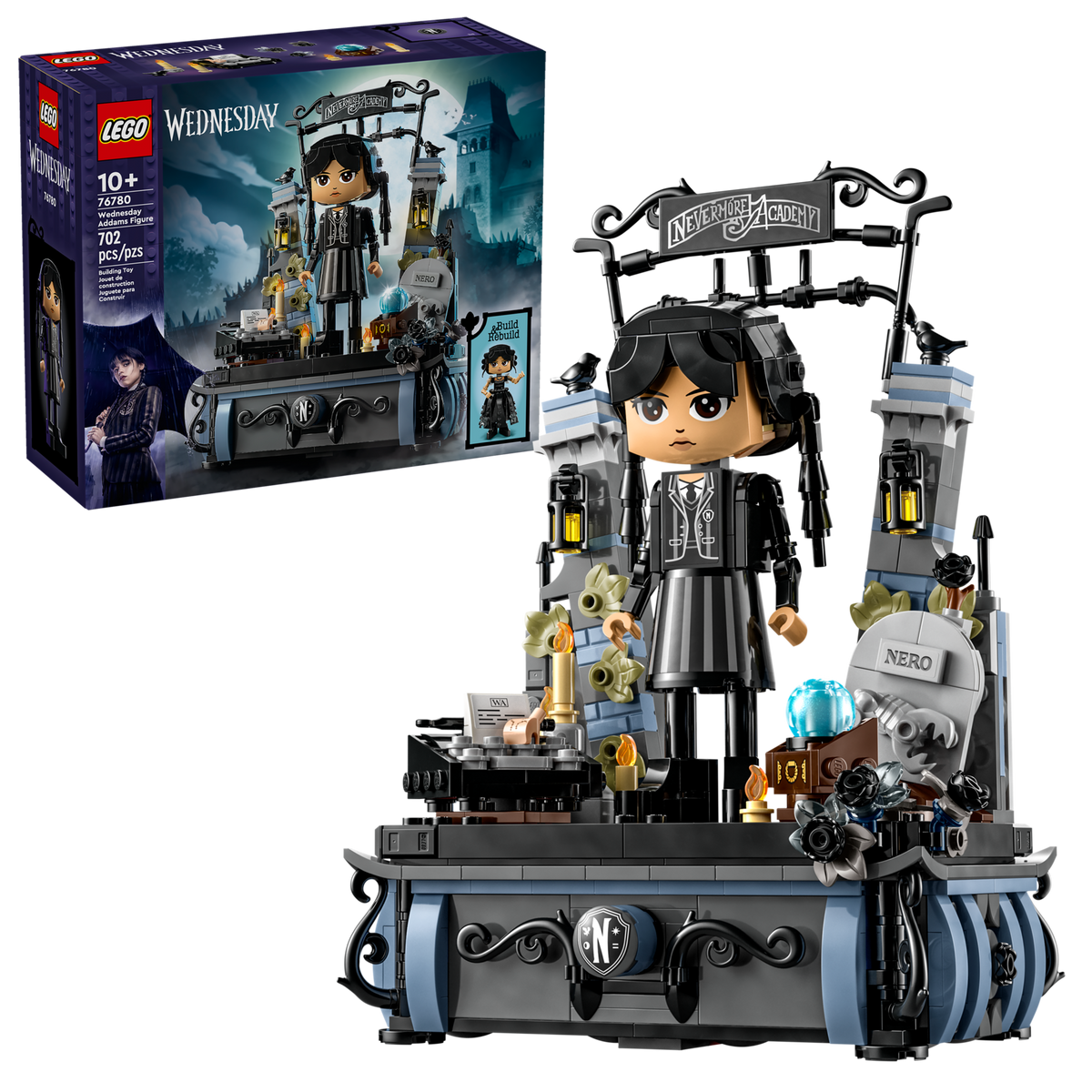 76780 Wednesday Addams Figure product image 1, provided for visual reference and product detail review