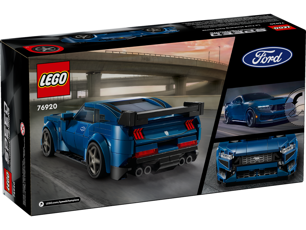 76920 Ford Mustang Dark Horse Sports Car product image 3, provided for visual reference and product detail review