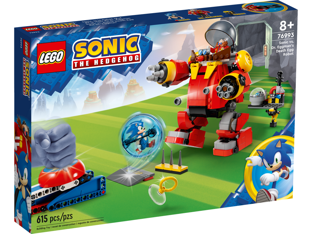 76993 Sonic vs. Dr. Eggman's Death Egg Robot product image 1, provided for visual reference and product detail review