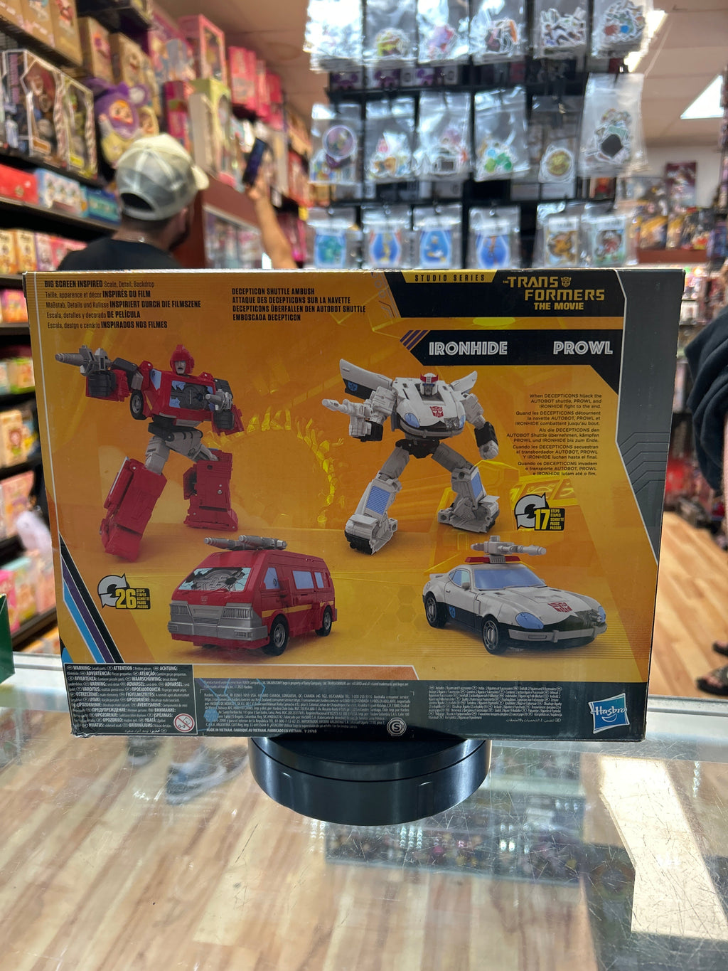 Ironhide & Prowl (Buzzworthy Bumblebee, Hasbro) **SEALED** product image 4, provided for visual reference and product detail